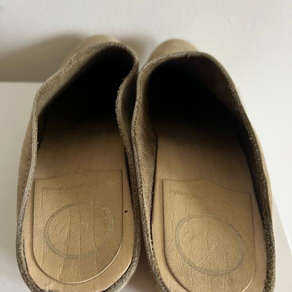 No.6 New School Clog on Wedge suede green size 43 - Picture 9 of 9